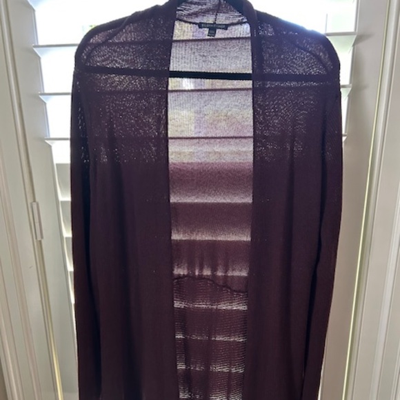 Eileen Fisher Long duster sweater - Picture 1 of 5